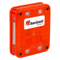 Warning lights Horizont StreetFlash | Set of 10 | Synchronized | 22t passable | IP65 | Orange | BASt (WL4)