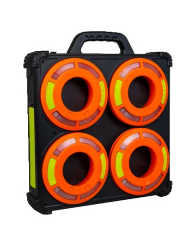 Warning Lights Horizont Cone Flare Set | BASt-Certified Rotating Light