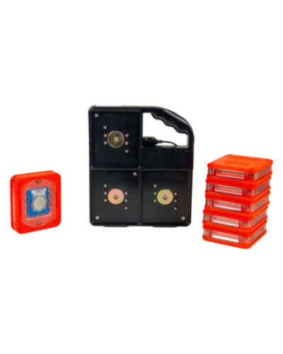 Warning Lights Horizontal StreetFlash Set | BASt-Certified Safety Features