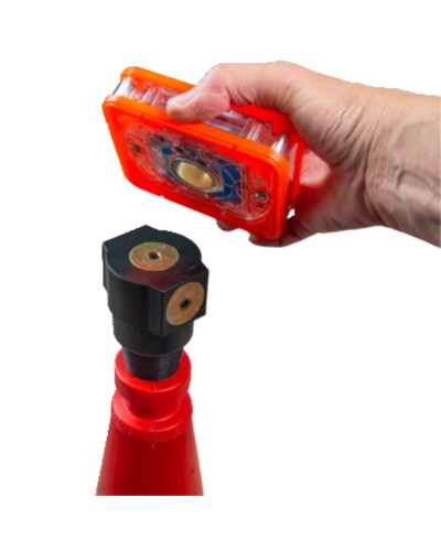 Warning Light - BASt-Certified LED Hazard Beacon for Traffic Safety