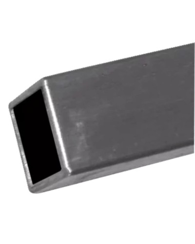 Vierkantrohr 2000mm | 40x40mm | Aluminium - Ideal für Verkehrszeichen