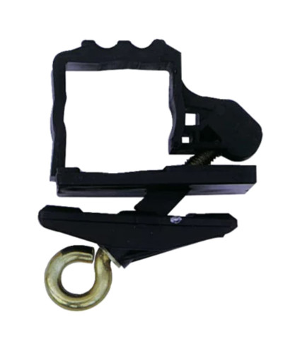 horizont Sign Holder 128MS | Black Plastic | Durable Traffic Signs