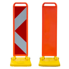 Folding Bake Links unilateral RA2 Arrow film | Horizont | Yellow / Orange | orange | Polyethylene (HD-PE) Premium | 67.5 cm