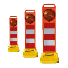 Warning Cones Collapsible Cone Synchron LED | Radio Sync (Running Light) | Orange | RA2 Reflection | 69 bpm | Horizont