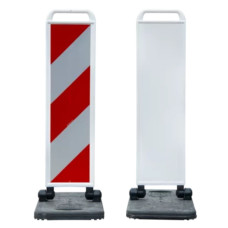 Folding Bake Links single-sided RA2 embossed film | Horizont | Black / White | White | Polyethylene (HD-PE) Premium | 67.5 cm