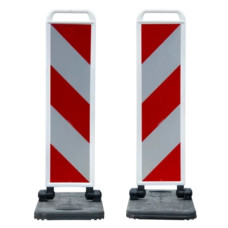 Foldable Bake Right/Left Double-Sided RA2 Scraper Film | Horizont | Black / White | White | Polyethylene (HD-PE) Premium | 67.5 cm