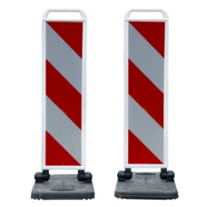 Folding Bake Right/right double-sided RA2 crepe foil | Horizont | Black / White | White | Polyethylene (HD-PE) Premium | 67.5 cm