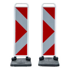 Folding Bake Right/Right Double-Sided RA2 Arrow Film | Horizont | Black / White | White | Premium Polyethylene (HD-PE) | 67.5 cm