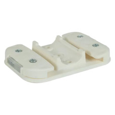 Guideboy Base Plate for Guide Post L49 | Horizon | White | Recycled PVC/PE | 17.4 cm
