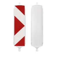 Safety cone SD system | Right one-sided RA2 arrow film | Horizon |   |white | Polyethylene (HD-PE) Premium | 30 cm