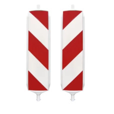 Safety Bake KD-System | Right/left two-sided RA2 striped film | Horizont |   |white | Polyethylene (HD-PE) Premium | 30 cm