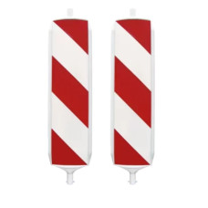 Safety Bake KD-System | Right/right double-sided RA2 striped film | Horizont |   |white | Polyethylene (HD-PE) Premium | 30 cm