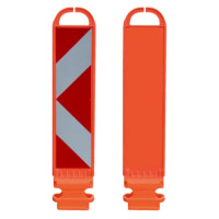 Leitboy II L82 (with handle) | one-sided left-pointing with arrow foil | Horizont | | high-impact-resistant special plastic | 15.5 cm