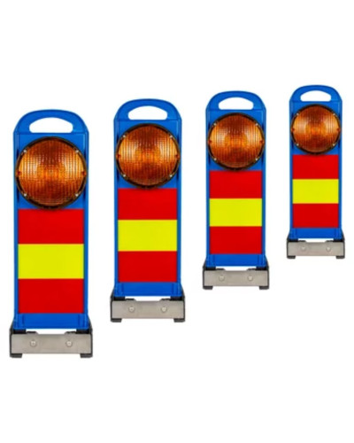 Road-Legal Emergency Beacon | FlashMax Stack Synchro LED | BASt WL4 L8M/L8L