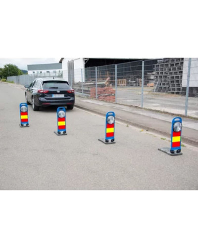 H1: Warnleuchte FlashMax Synchro LED – Blauer Blitz für Export-Variante/Spezialfahrzeuge