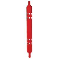 Vario-post | hexagonal | D-system | plastic | red