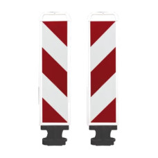 Leitboy IV L92 white | right/left directional | Horizont | white-white | high-impact resistant special plastic | 23.5 cm