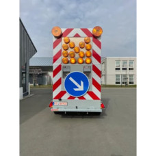 horizont Mobile Barrier Panel FA 2 LRF | VZ 616 Small Version | Standard | StVO