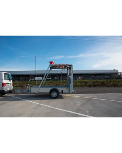 Horizont Fahrbare Absperrtafel FA 1 LR | BASt-certified Warning Light