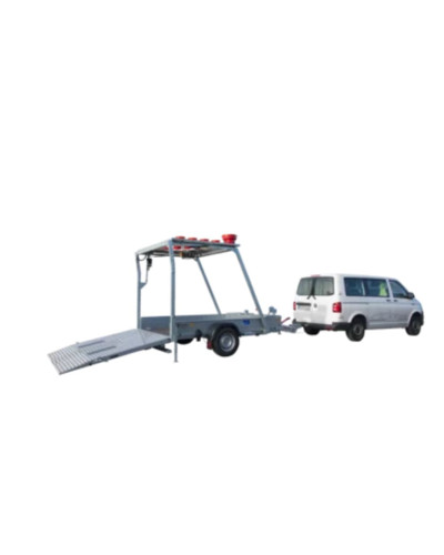 Horizont Fahrbare Absperrtafel FA 1 LR | BASt-certified Warning Light