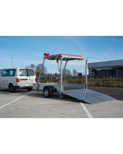 Horizont Fahrbare Absperrtafel FA 1 LR | BASt-certified Warning Light