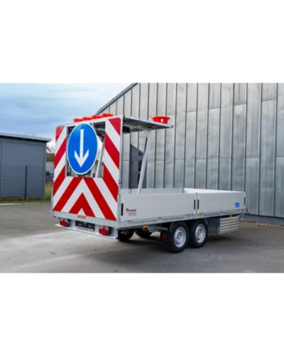 horizont Warning Trailer FA 2 "Combi-Loader" | Multi-purpose Trailer | Road Legal | Dual Axle