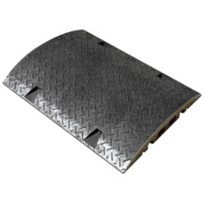 Cable Protector 6 Channels | Robust rubber | Closed | 80x60x8 cm | Heavy Duty