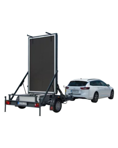 Horizont Event Table Lift | Vertical Mast Advertising Board | LED Hazard Beacon