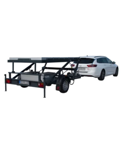 Horizont Event Table Lift | Vertical Mast Advertising Board | LED Hazard Beacon