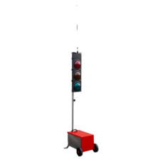 horizont Multi-Signal 2.1 | Light Signal System | 2 Signal Devices | Battery Cart | Road Traffic Regulations