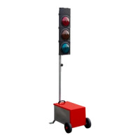 horizont Euro-Signal 2.1 | Lichtsignalanlage | 2 Signalgeber | Batteriewagen | StVO