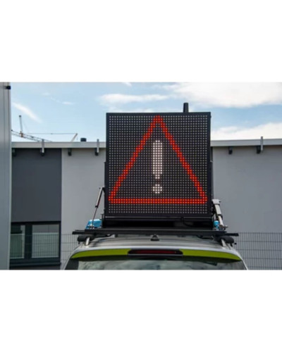 horizont PolVIS 130 VOLLMATRIX |BASt-zertifizierte Warnleuchte mit 40x40 RGB LEDs