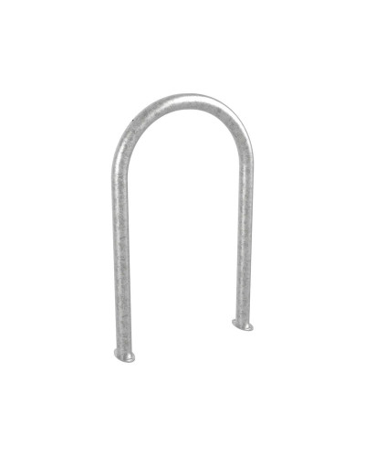 Buy Bicycle Rack in Paper Clip Shape D 60 mm, 1 Bicycle, PROCITY: Metal - Hot-dip Galvanized, on Base Plates online