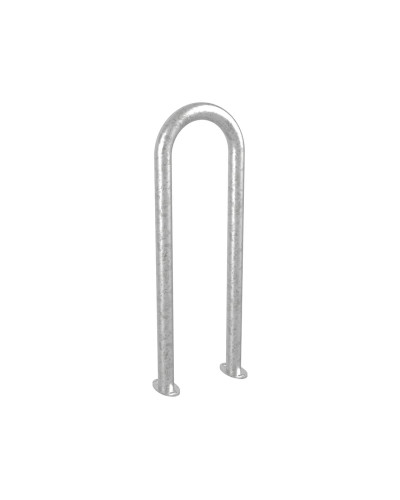 Buy Bicycle Stand in Paperclip Shape D 50 mm, 1 Bicycle, PROCITY: Metal - Hot-dip Galvanized, on Base Plates - Shop Online.