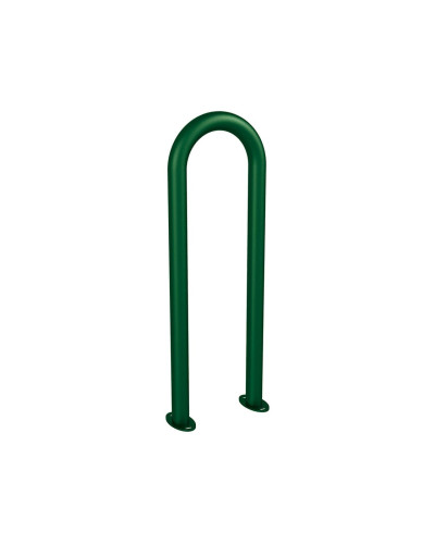 Buy Bike Stand in Paper Clip Design D 50 mm, 1 Bike, PROCITY: Metal - Moss Green, on Floor Plates - Shop Online