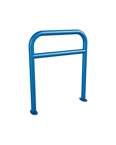 Buy Reinforced Bike Rack, 1 Bike, PROCITY: Metal - Gentian Blue, on Floor Plates. Online - Shop for Delivery.