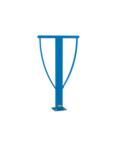 Buy Backrest Lisbon, 1 bicycle, PROCITY: Metal - Enzian Blue, on floor plates online - Shop Now