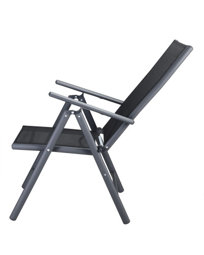Garden Furniture Set 9-Pc. 8-Seater Alu WPC Bern