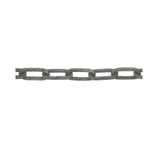 Steel chain 8 mm, hot-dip galvanized, anthracite gray for our aluminum bollards, length 1 m.