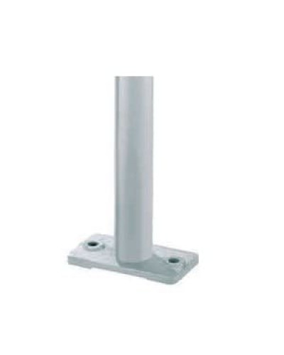 Fixed barrier post with base plate for bolting, without lock, height 90 cm. Buy in our online shop