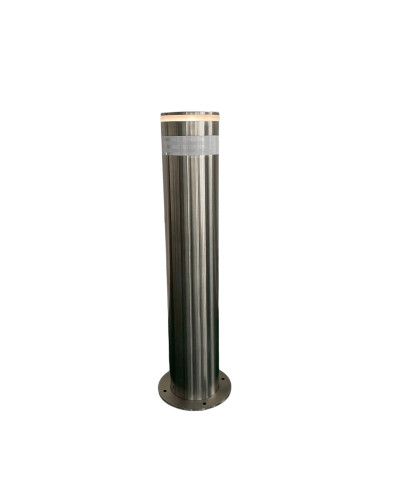 Buy stainless steel crash protection bollards 168mm with lighting, for dowelling – INCAPCORP Germany