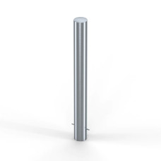 Bollards stainless steel Ø 89 mm approx. 900 mm above ground