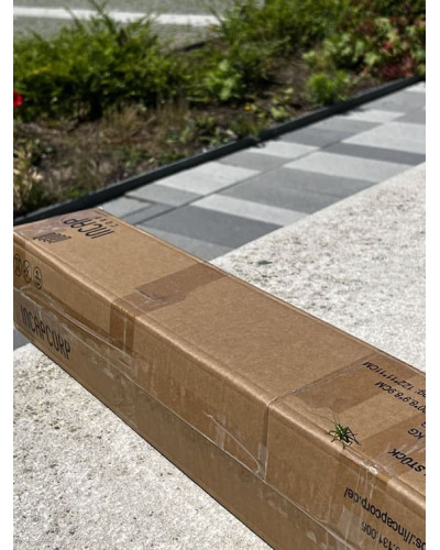 Bollards stainless steel Ø 89 mm stationary for installation in concrete. Buy in the online store.