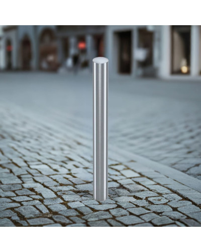 Bollards stainless steel Ø 89 mm stationary for installation in concrete. Buy in the online store.