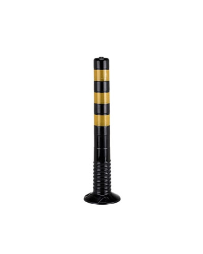 Flexi post self-erecting, barrier post black-yellow 75 cm. Buy in the online store.