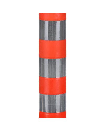 Flexi post self-erecting, barrier post orange 100 cm. Buy in the online store.