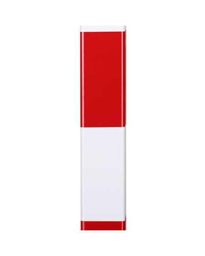 Barrier post 70x70 mm, for dowelling, with 2 red reflective foils. Buy in the online shop.