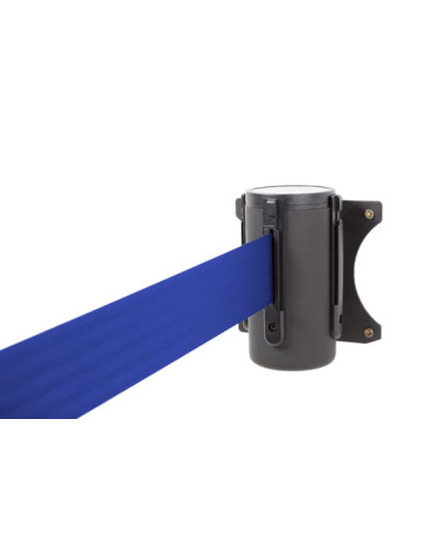 Webbing cassette, wall mounting strap blue . Buy in the online store.