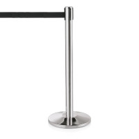 Demarcation stand, 2 m drawstring BLACK
