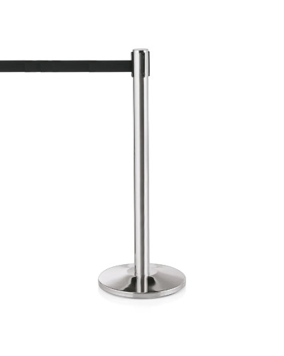 Buy Online Shop Demarcation stand set 4 pieces, 3 m tape BLACK